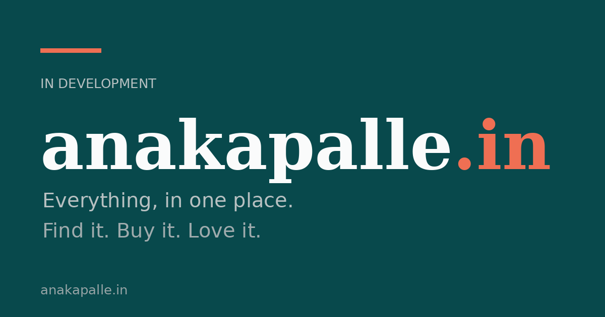 Link preview image for anakapalle.in